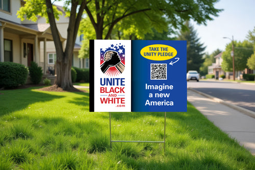 Yard sign - Imagine a New America
