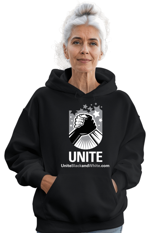 Unisex Champion hoodie (full white logo)