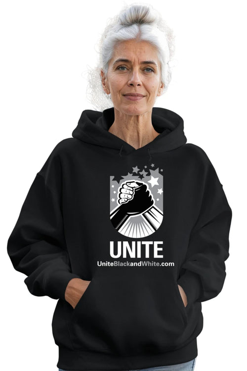 Unisex Champion hoodie (full white logo)